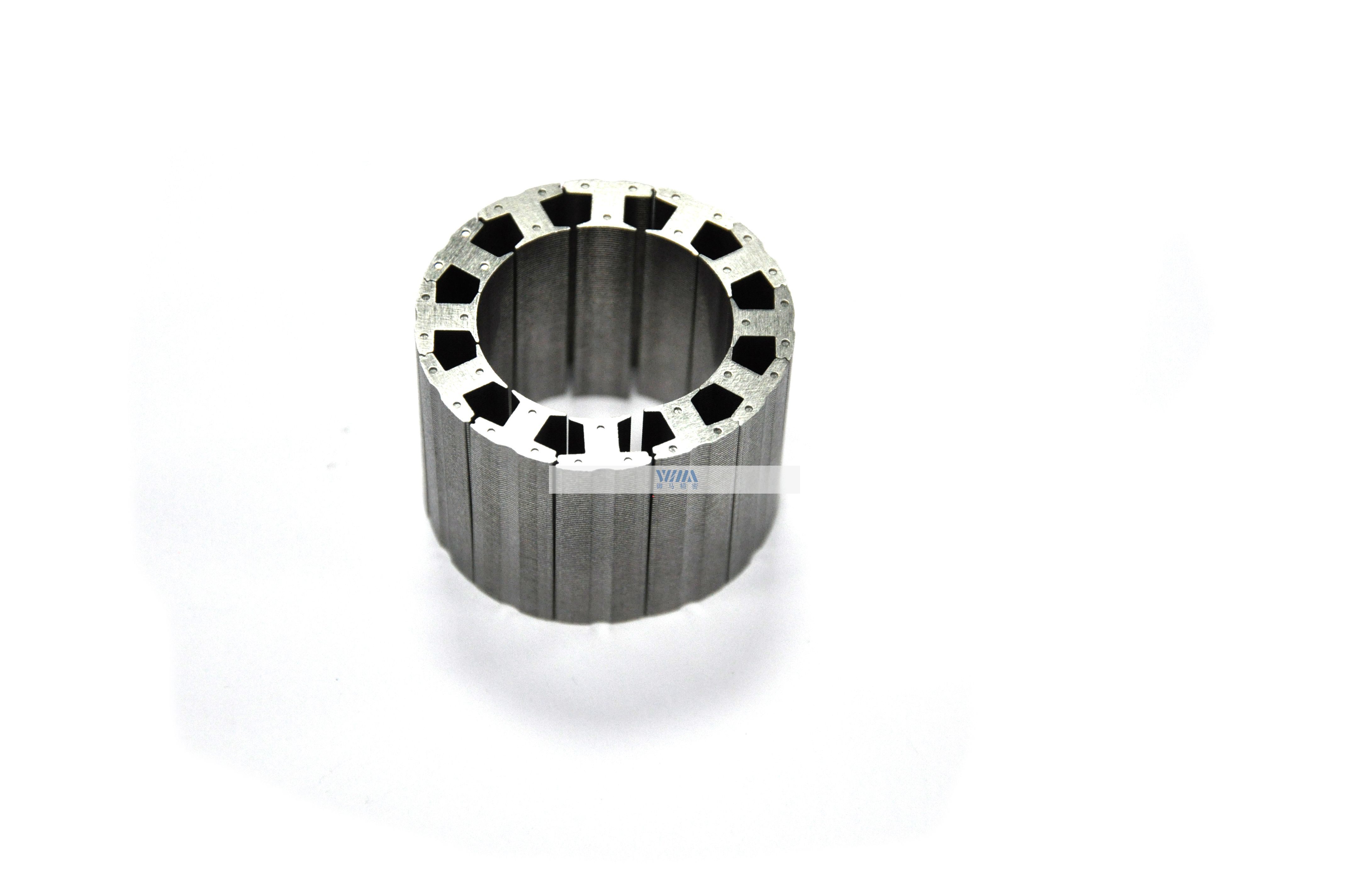 40(12 slots-3.4-10poles IPM) large inertia servo motor stator and rotor core