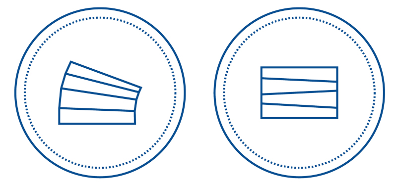 Motor core direct stacking process